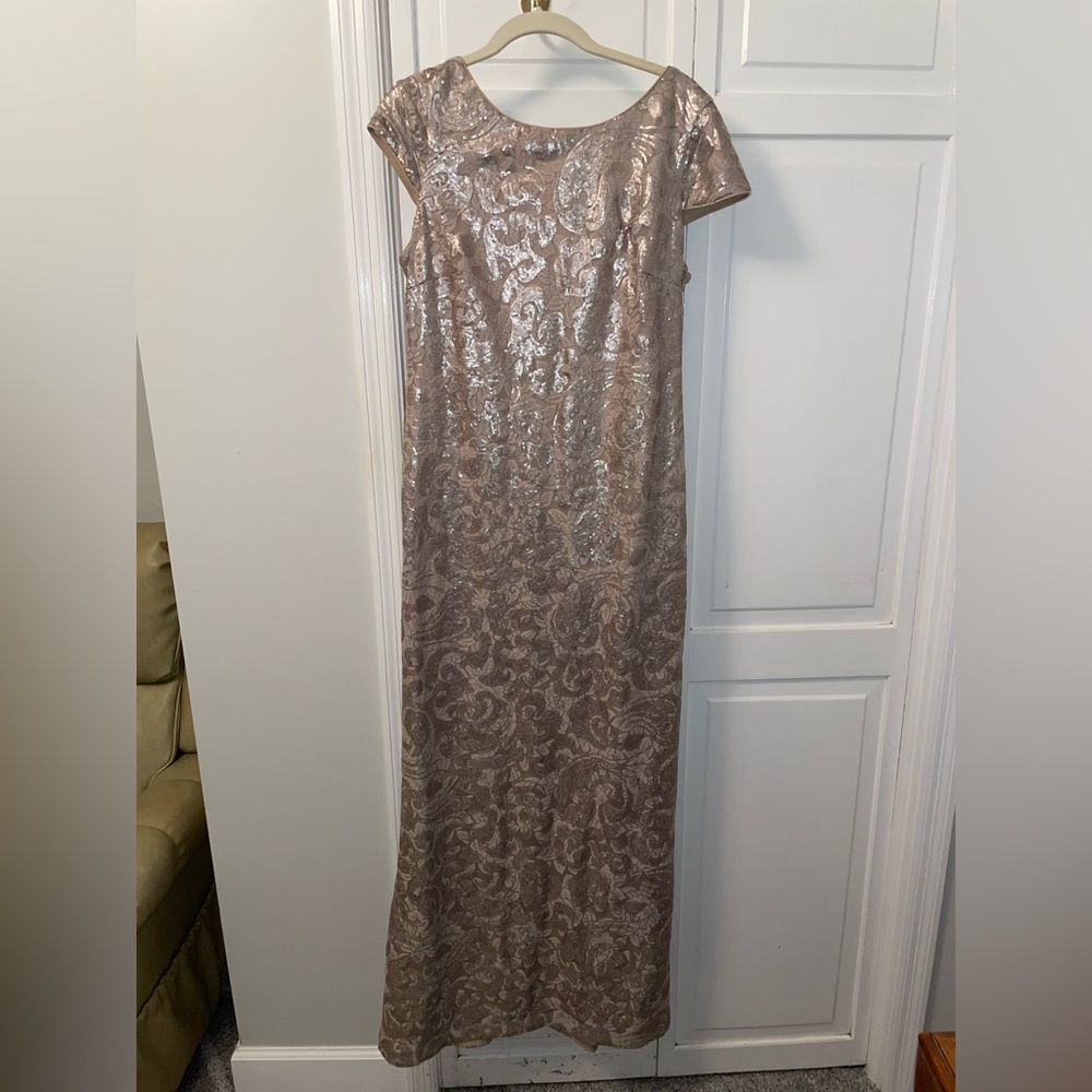 Sequined Maxi Formal Dress